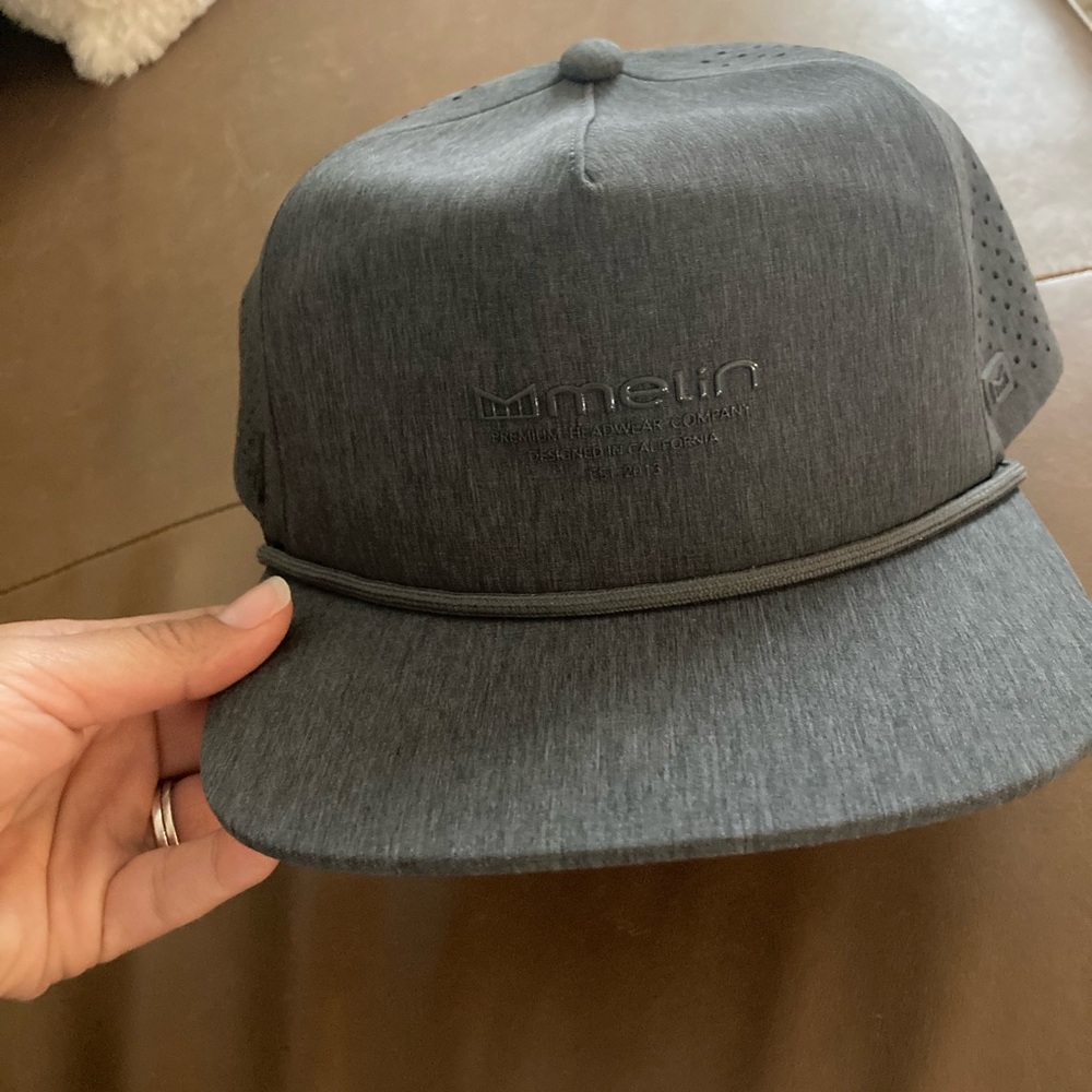 Melin Gray Snapback Hat- NEW